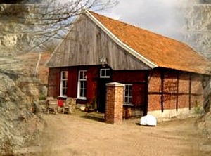 Steengoed boerderijterras